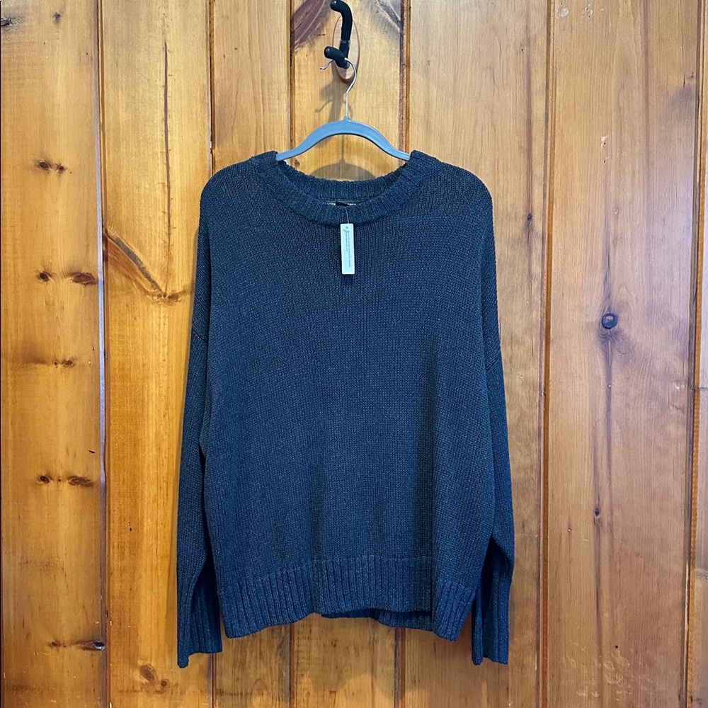 Something Navy Subtle Sheen NWT Women’s Navy Dusk Sweater Size XXL
